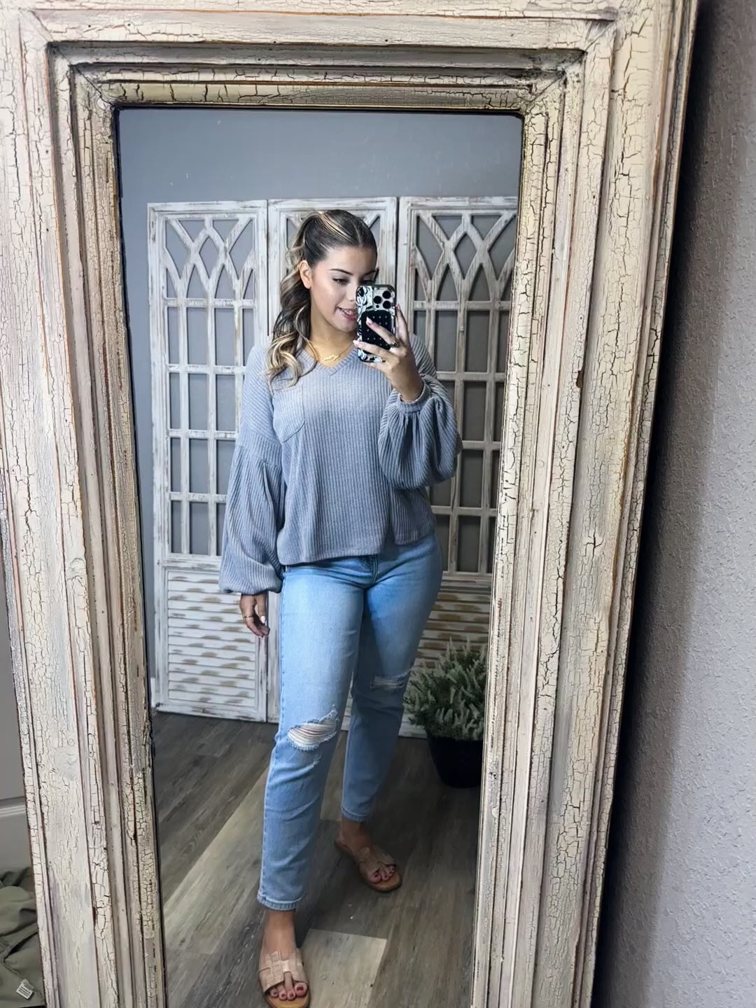 Making it Happen Sweater Top
