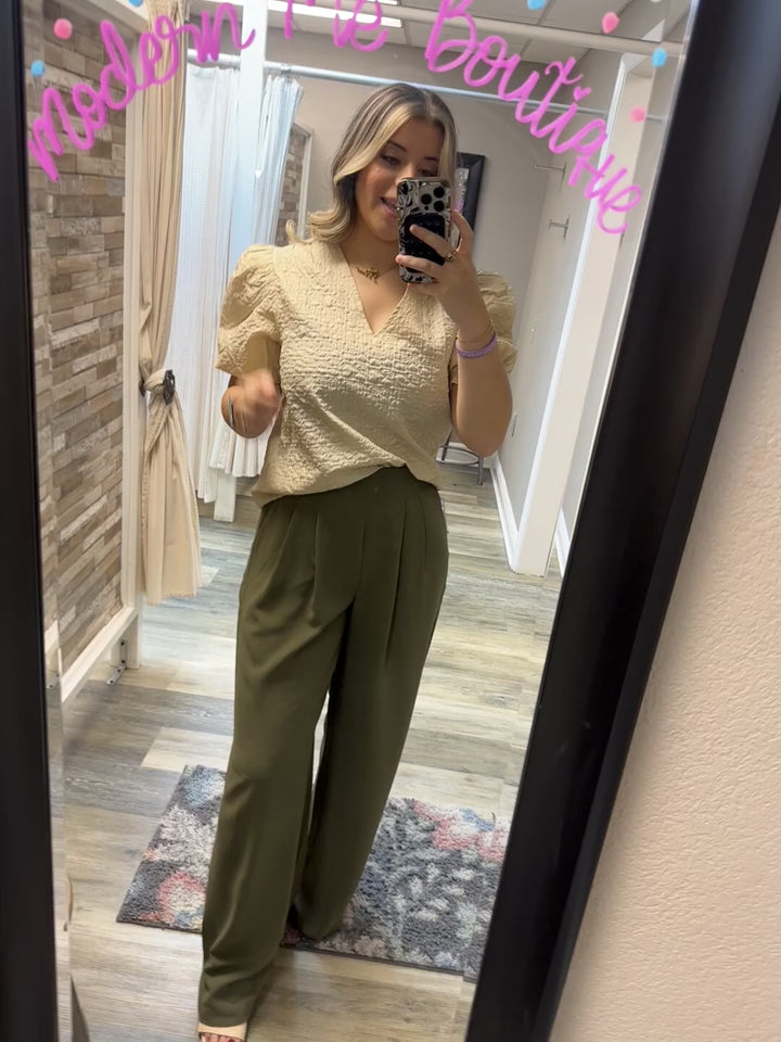Take Away Tan Pullover