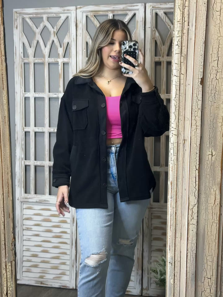 Betty Black Shacket