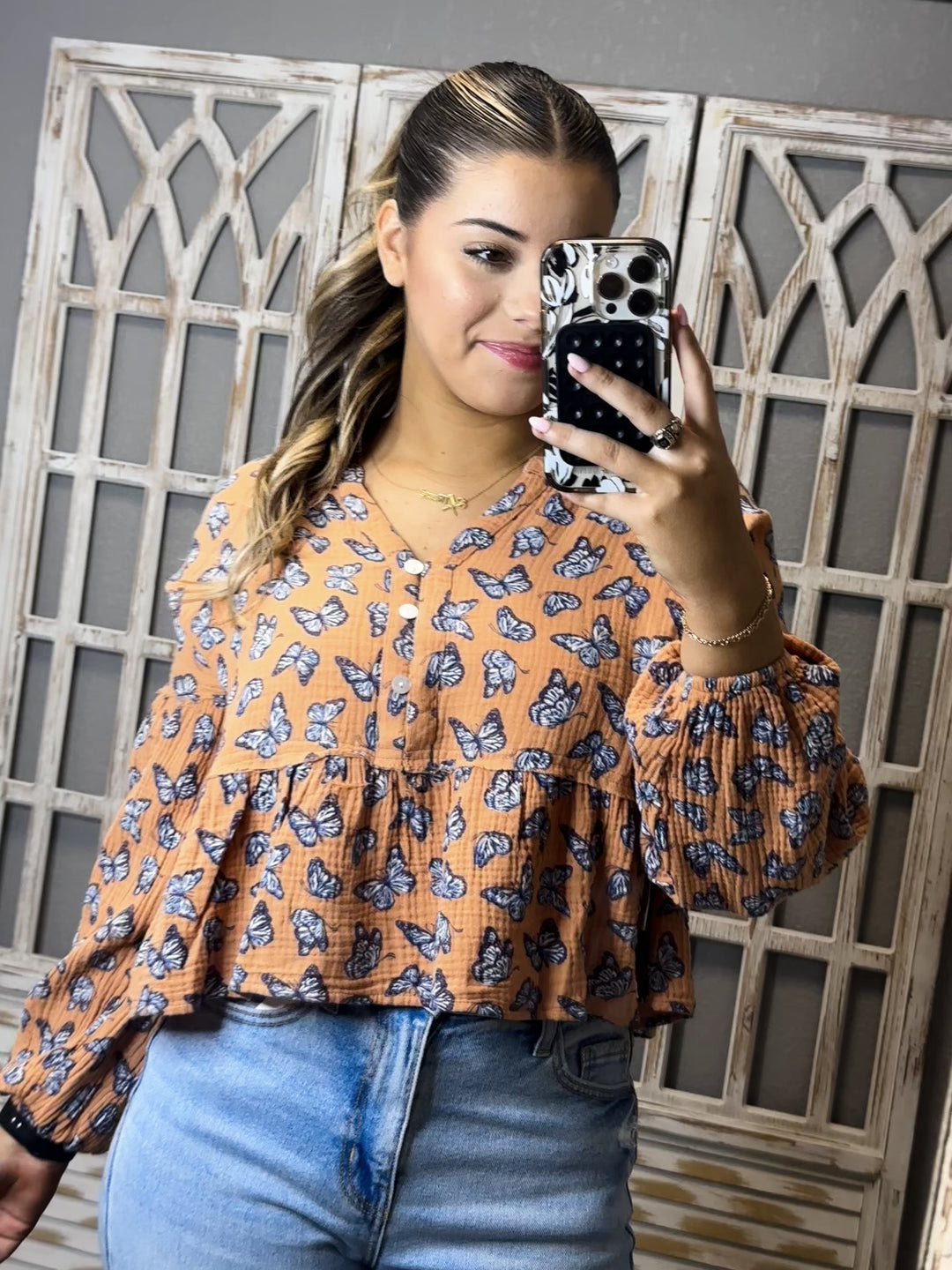 Bella Butterfly Blouse