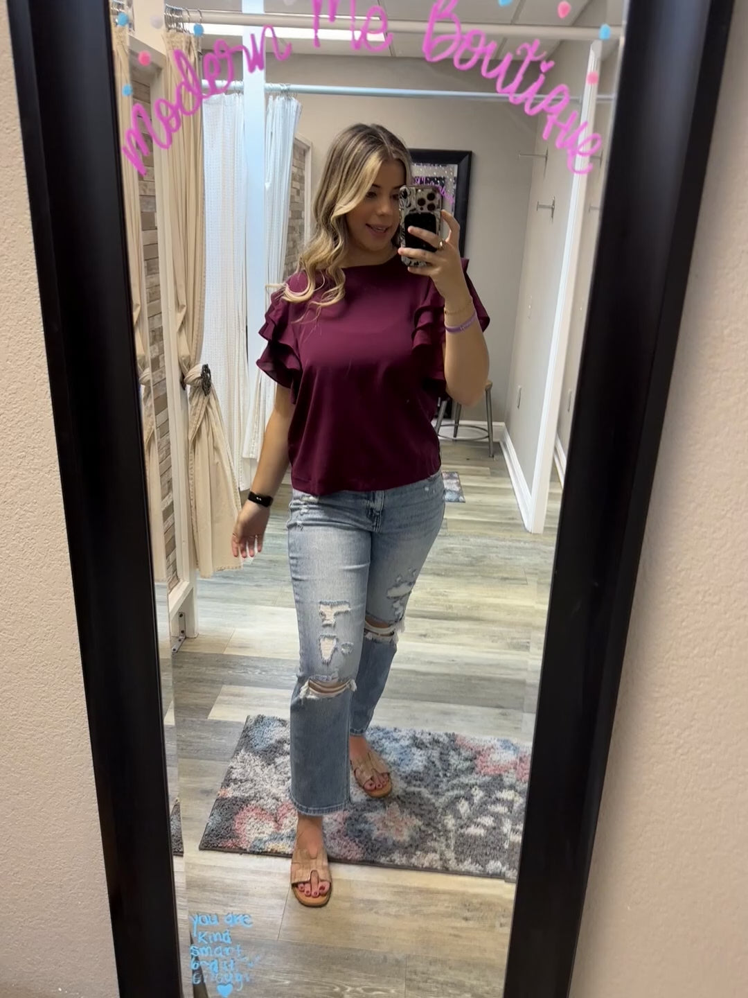 Perfectly Plum Blouse