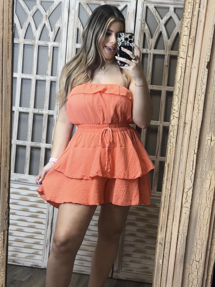 Sunset Sway Romper