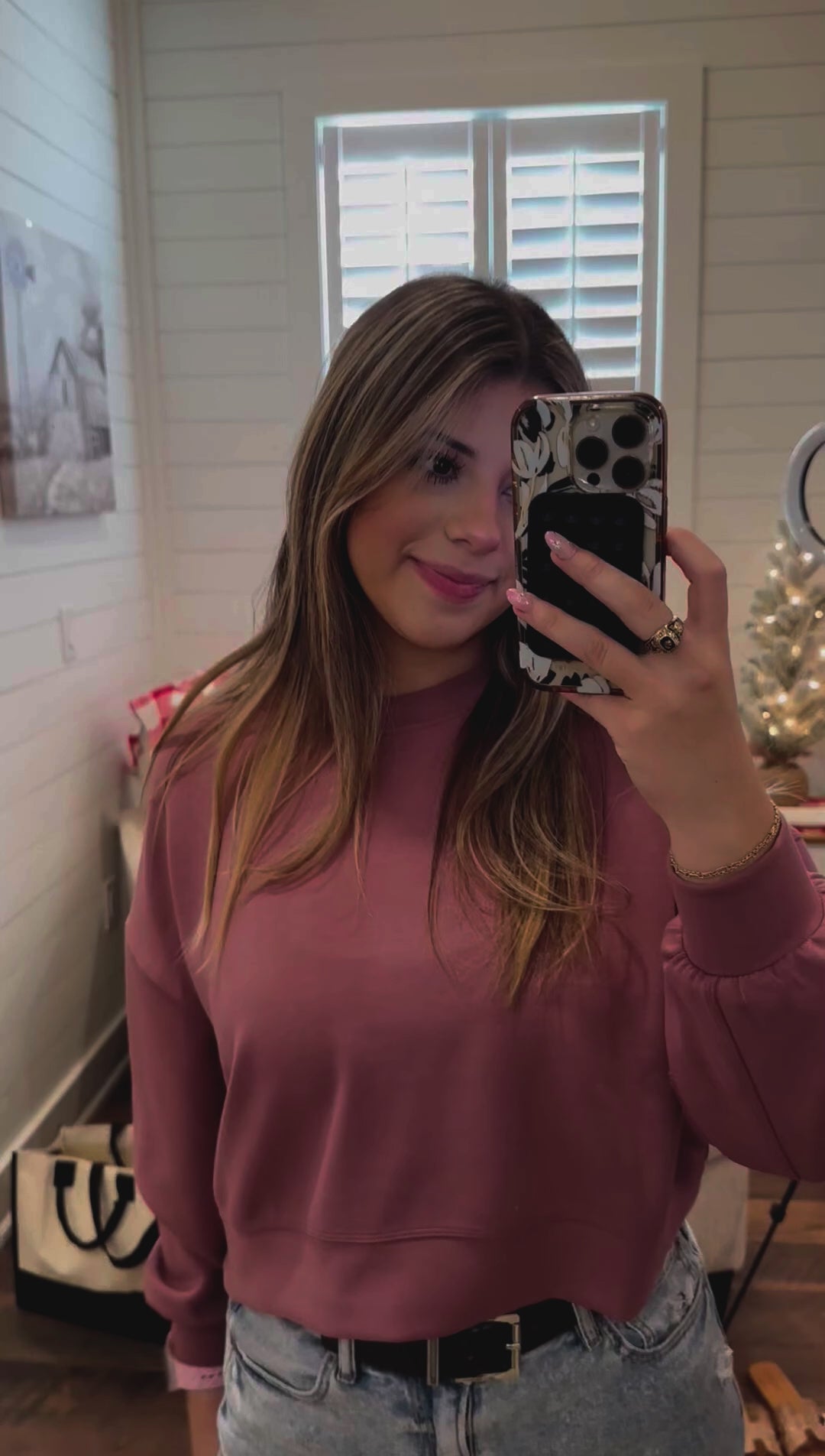 Pretty Plum Pullover
