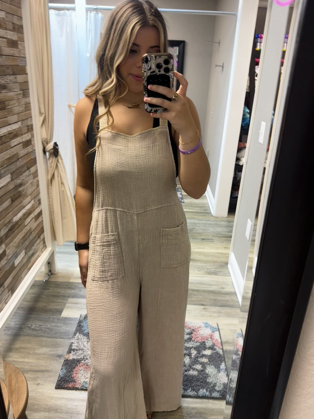 Mabel Mocha Overalls