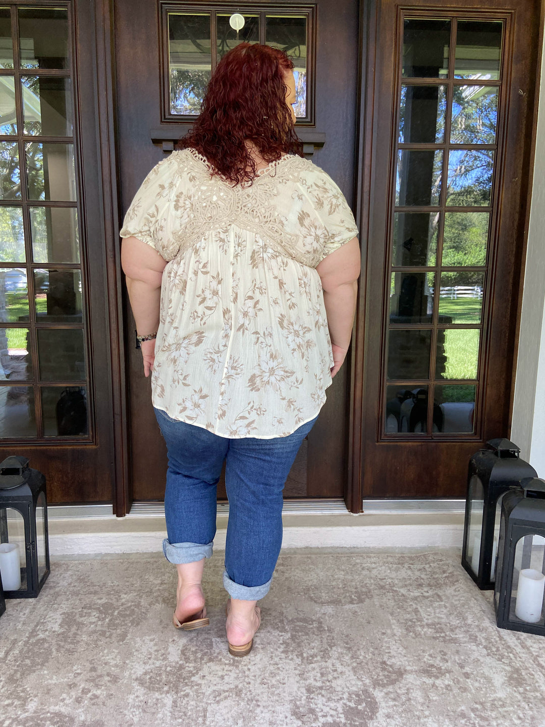 Evelyn Floral Top