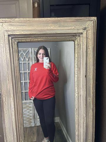 Holly Jolly Christmas-Adult and Youth Long Sleeve Tee