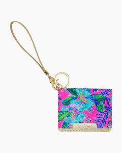 Lilly Pulitzer Snap Card Case - Lil Earned Stripes