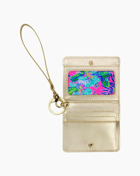 Lilly Pulitzer Snap Card Case - Lil Earned Stripes