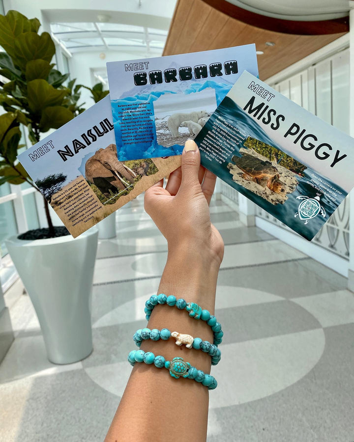 Fahlo Wildlife Tracking Bracelets- Polar Bear