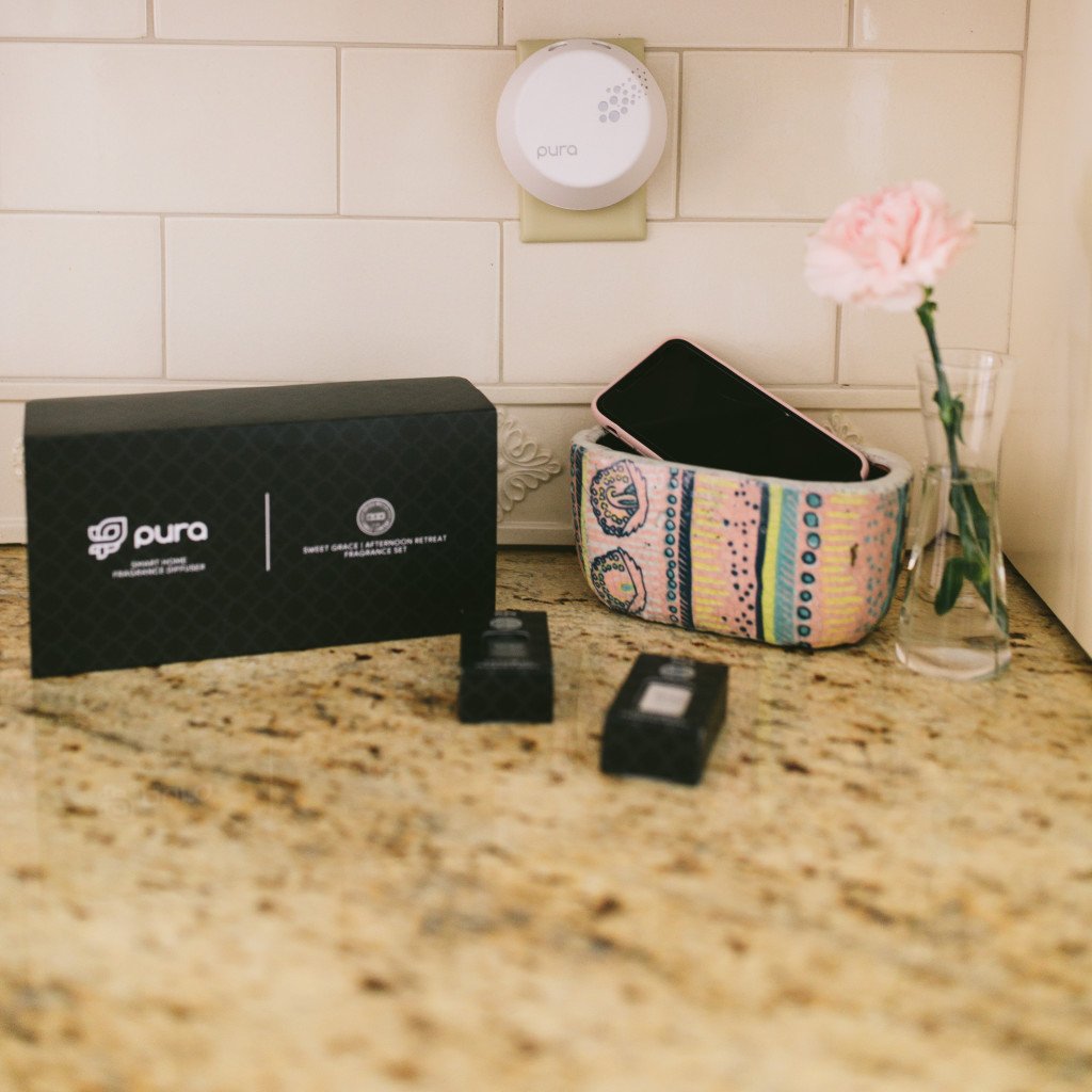 PURA+BRIDGEWATER SMART HOME DIFFUSER SET-SWEET GRACE, AFTERNOON RETREAT