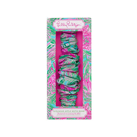 Lilly Pulitzer Scrunchie  Watchband- Coming In Hot