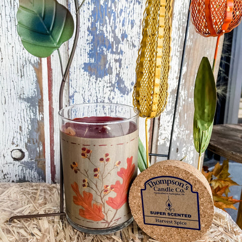 Thompson's Seasonal Art Candle - Harvest Spice