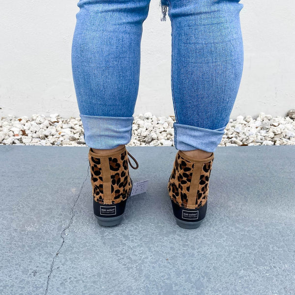 Simply Southern Duck Boots -  Leopard Print