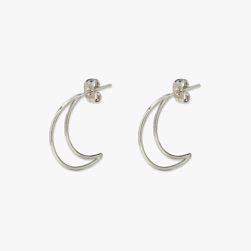 Pura Vida Crescent Hoop Earrings