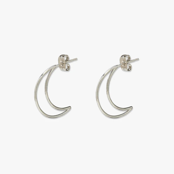 Pura Vida Crescent Hoop Earrings