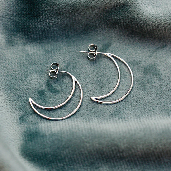 Pura Vida Crescent Hoop Earrings