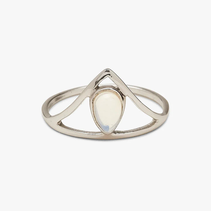Pura Vida Chevron Stone Ring