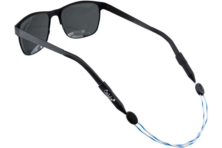 Adjustable Monoz Cablz - Blue/White Swirl 14"