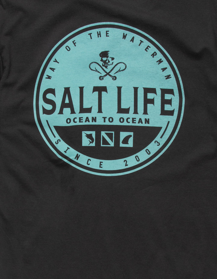 Ocean To Ocean Short Sleeve Pocket Tee