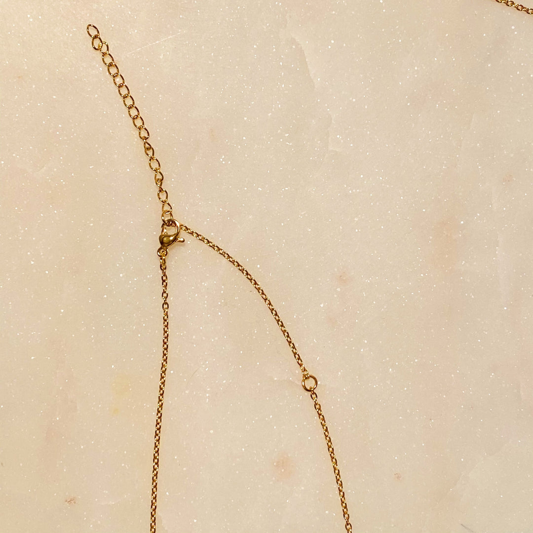 Aztec Initial Necklace