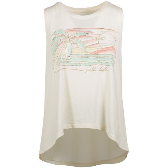 Radiant Palm Boyfriend Tank