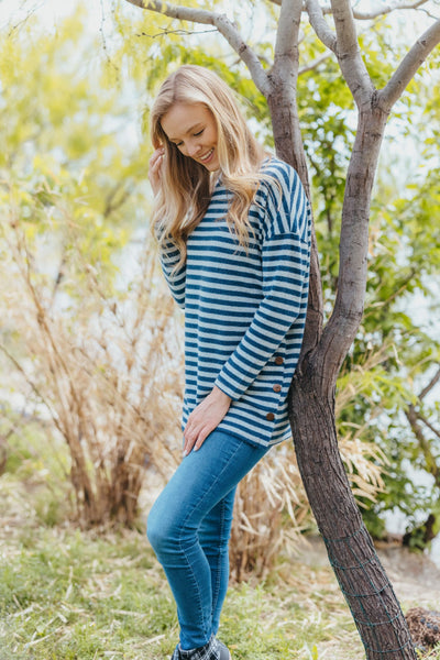 Making a Statement Stripe Sweater