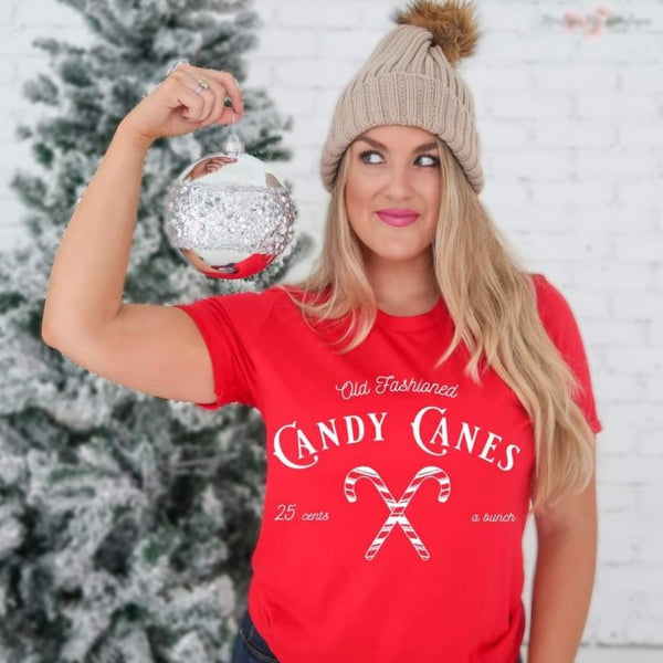 Candy Cane Graphic T-Shirt