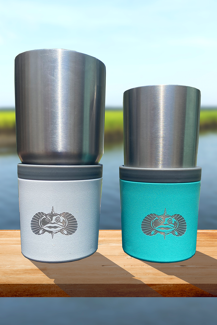 ToadFish Non-Tipping Cup Holder- White