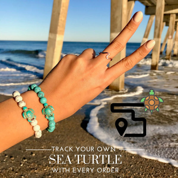 Fahlo Wildlife Tracking Bracelets- Sea Turtle