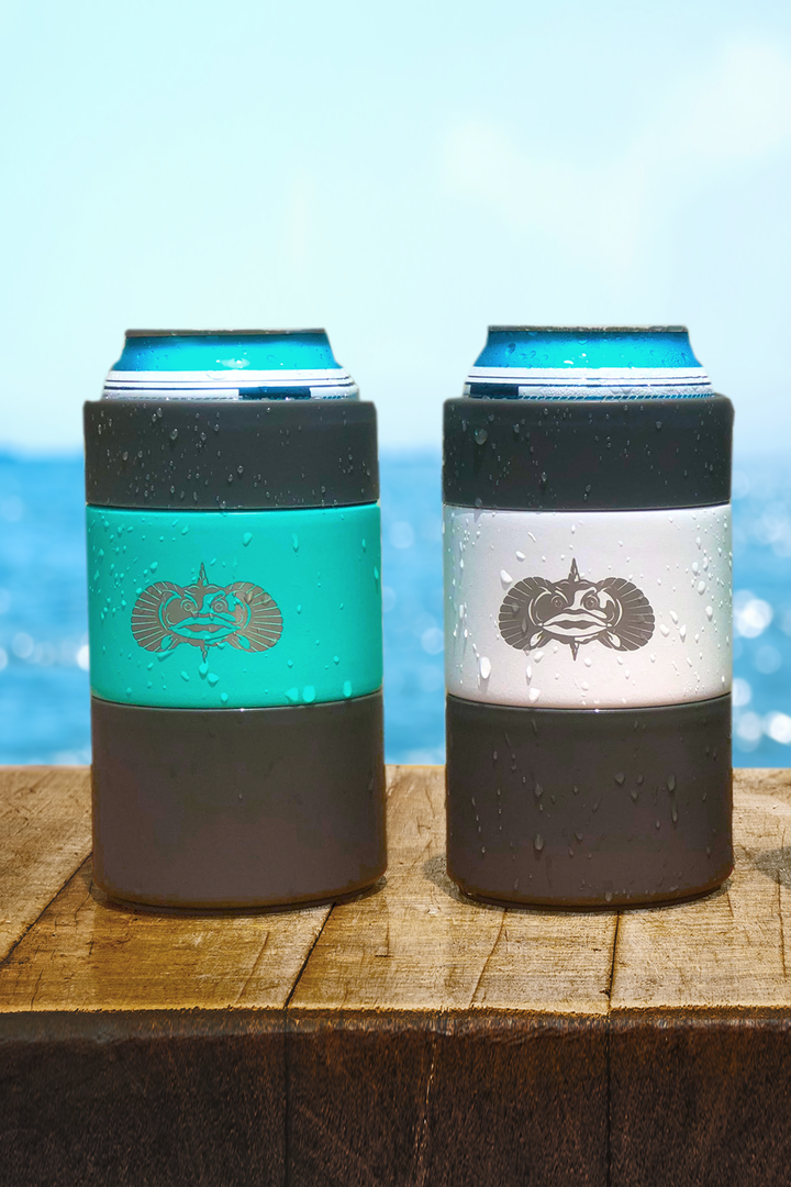 Toadfish Non-Tipping Regular Can Cooler- Teal