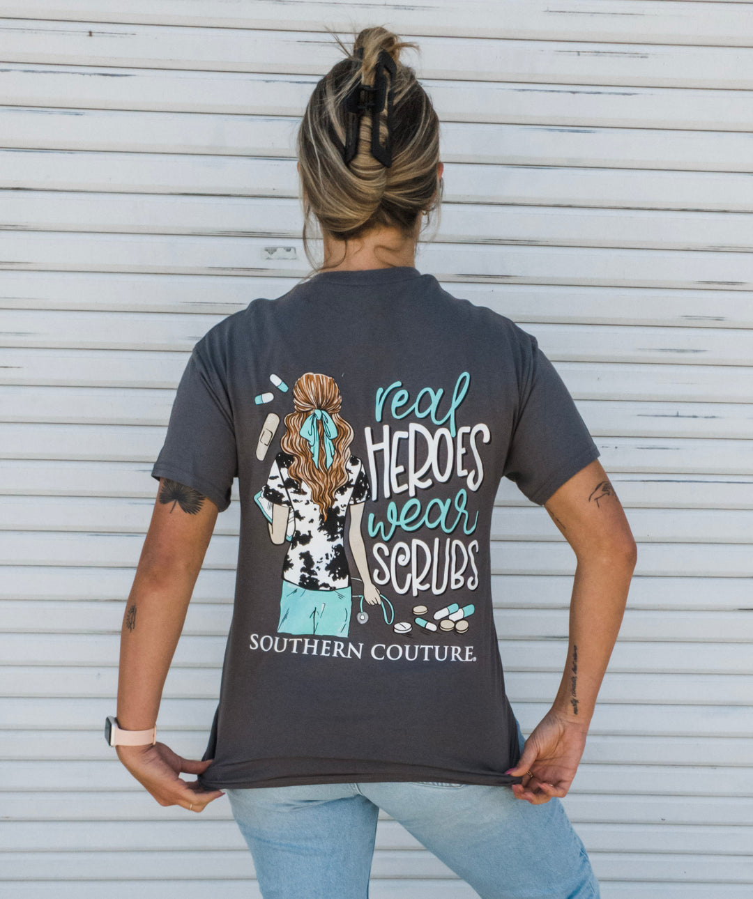 Real Hero graphic Tee
