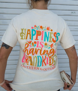 Happiness Is Grandkids Graphic Tee