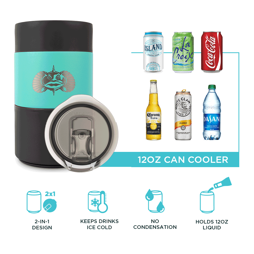 Toadfish Can Cooler Lid