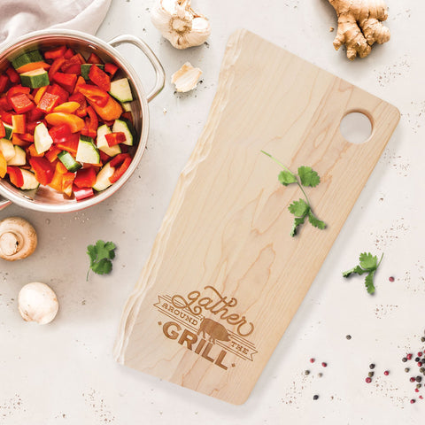 Gather Around the Grill Maple Cutting Board