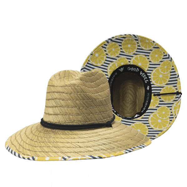 Straw Hat- Lemonade Lifeguard