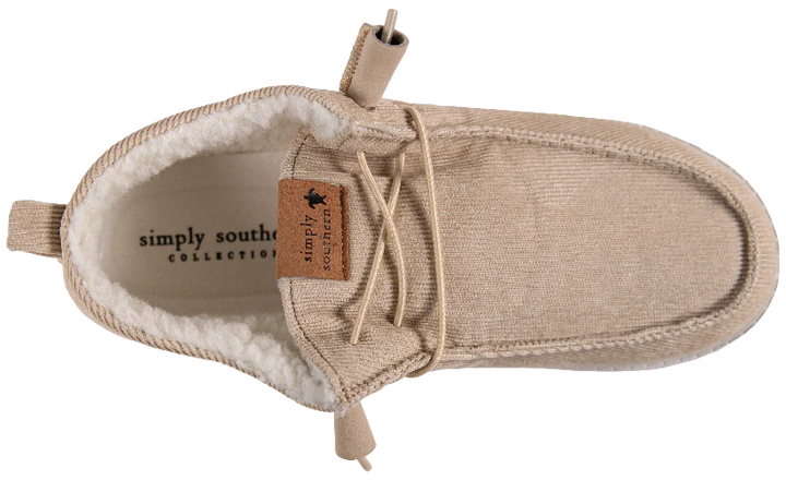 Simply Southern Slip On - Corduroy Beige