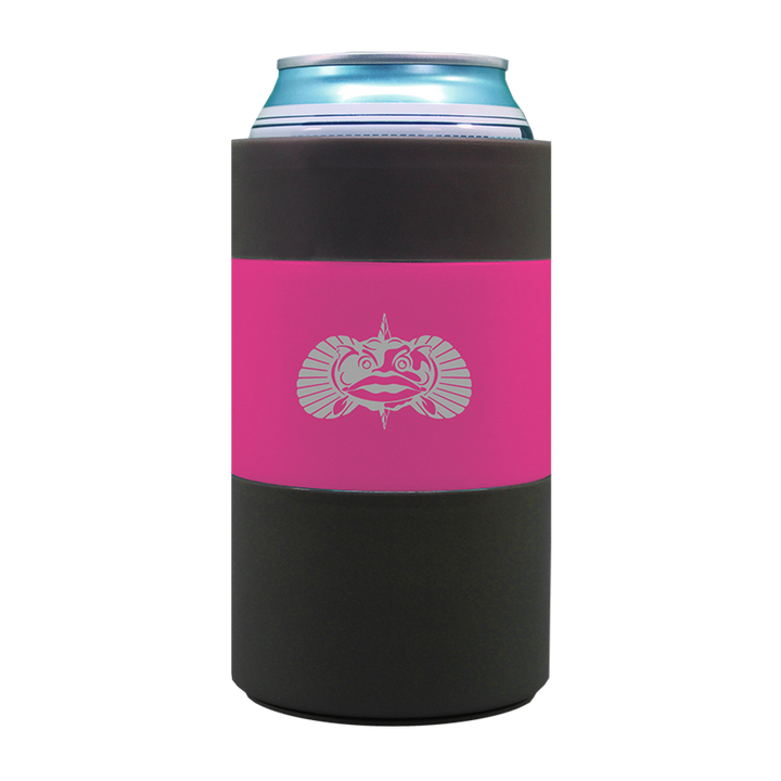 Toadfish Non-Tipping Regular Can Cooler- Pink