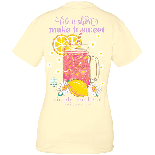 Life Is Short Make It Sweet Simply Southern T-Shirt YOUTH & ADULT