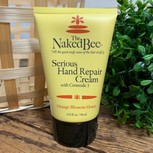 The Naked Bee Serious Hand Repair Cream- Orange Blossom Honey