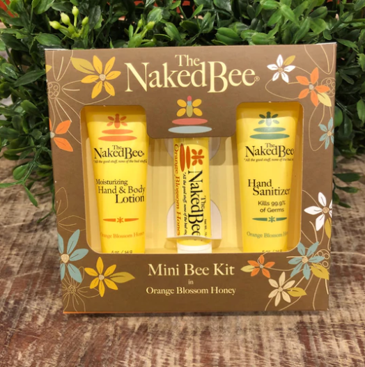 The Naked Bee Mini Set- Orange Blossom Honey