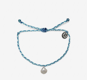 Pura Vida La Concha Charm Bracelet- Blue