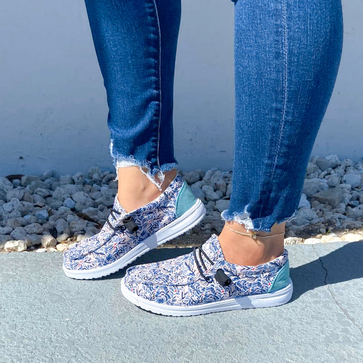 Simply Southern Slip On - Leaf
