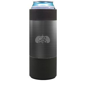 ToadFish Non-Tipping Slim Can Cooler- Graphite