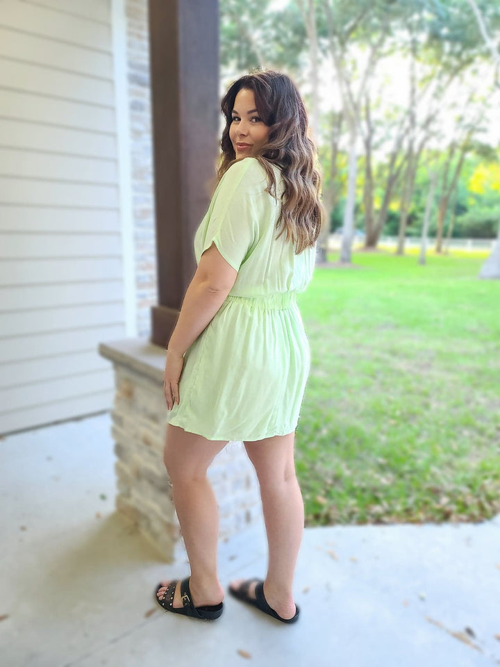 Summer Sweet Pea Dress Small