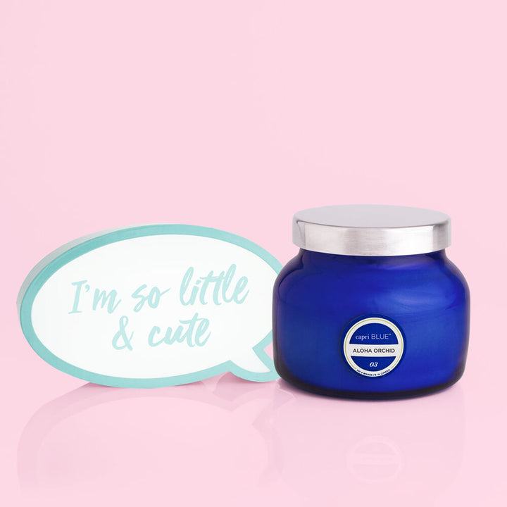 Aloha Orchid Petite Jar Candle - Blue