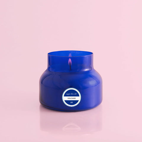 Volcano Signature Jar Candle- Blue