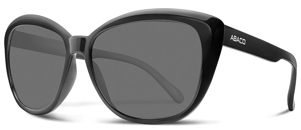 Kateye Women Sunglasses -  Gloss Black/Gray