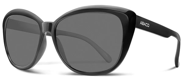 Kateye Women Sunglasses -  Gloss Black/Gray