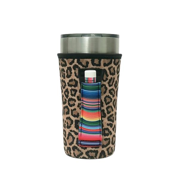 Lit 20oz Handlers- Leopard with Serape Handle