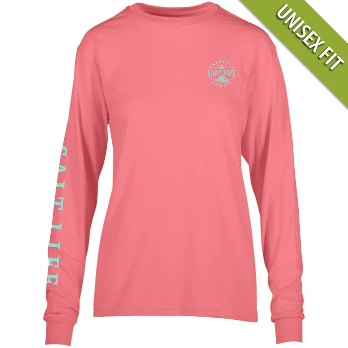 Awaiting Paradise Long Sleeve Unisex Tee